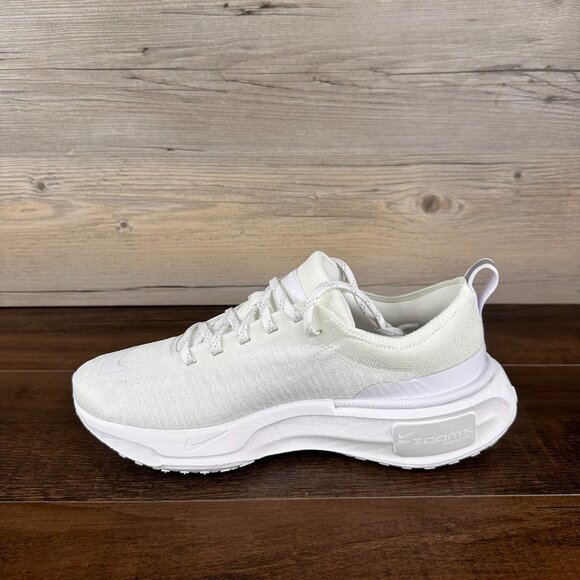 Nike ZoomX Invincible Run FK 3 Womens Size 8.5 White Photon Dust DR2660 103 - Picture 7 of 9